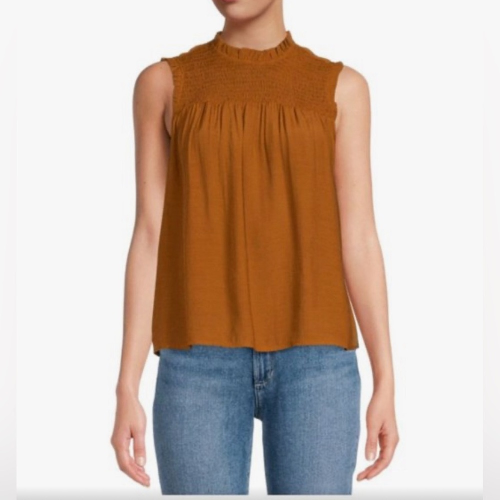 NWT Nanette Lepore Glazed Ginger Tank